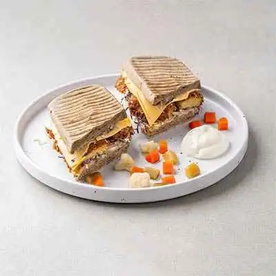 Arabic Falafel Club Sandwich